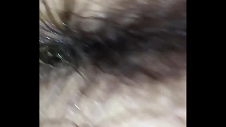 Dando meu rabo peludo pro pau grosso destruidor